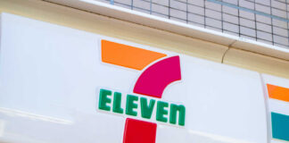 7-Eleven store sign featuring the logo