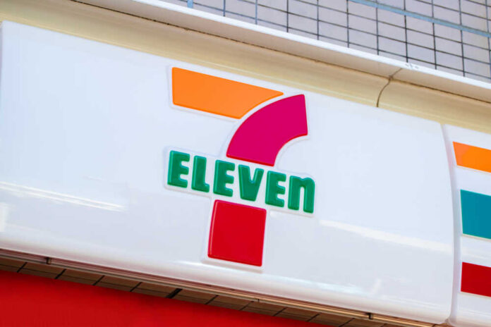7-Eleven store sign featuring the logo