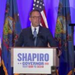 Democratic Gov. Josh Shapiro and Republican Stacy Garrity will face each other in November after ...