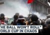 World Cup Under Threat? Mexico Teachers Topple FIFA Statues After Violent Clash With Police | VERTEX