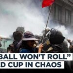 World Cup Under Threat? Mexico Teachers Topple FIFA Statues After Violent Clash With Police | VERTEX
