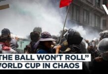 World Cup Under Threat? Mexico Teachers Topple FIFA Statues After Violent Clash With Police | VERTEX