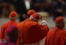 Youth Revolt Hits Pro-LGBT Conference Cardinals in red robes participating in a religious ceremony