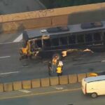 16 injured, 2 dead after bus crash on Long Island Expressway