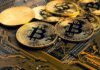 Institutions Ghost Bitcoin — O’Leary Blames Washington Bitcoin coins on a circuit board