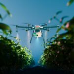 AI Sprayers Arrive—Workers Left Behind? Row of cameras set up for a press event