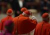 Vatican Smackdown: Are SSPX Marriages Void? Cardinals in red robes participating in a religious ceremony