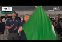 Trump attends Freedom 250 Grand Prix