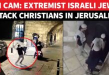 ON CAM: Israeli Settlers Attack Jerusalem Church After Burning Mosques; Trump Alerted, Bishop Fumes