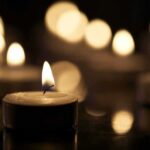 Jackson Hanging Mystery Fuels Outrage Tealight candle with soft glowing flame