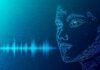 Singapore TORCHES AI Smut Loophole Digital wireframe face with audio waveform
