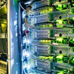 Ratepayer Revolt: Exelon Draws Line Server rack with network cables and glowing indicator lights