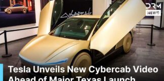 Tesla Unveils Golden Cybercab as Elon Musk Pushes Toward Fully Driverless Future | AI1N