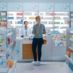 Election-Year Gamble: Seniors On The Hook? Yvonne Li assisting a customer at a pharmacy counter