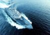 Warships Targeted — Costly Payback Follows Naval warship cutting through open sea