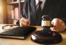 Election Retaliation? Campaign Truck Vanishes Judge with gavel striking sound block