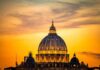 Vatican Blackout? Key Cancer Facts Missing St. Peter's Basilica dome at sunset