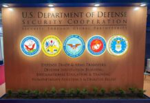 China’s Nightmare: Marines Go Missile-First U.S. Department of Defense display wall with service seals