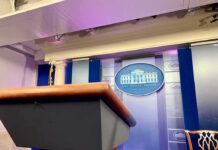Makeup Fight – Glam Debate Explodes After First Trump Briefing Podium in White House press briefing room